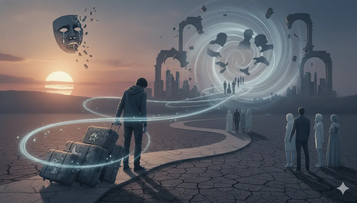 چمدان‌های سنگینِ روح: راهنمای جامع روانشناسی «مهاجرت»، درمان «سندروم اولیس» و عبور از «شوک فرهنگی» (برای رفتگان و ماندگان)