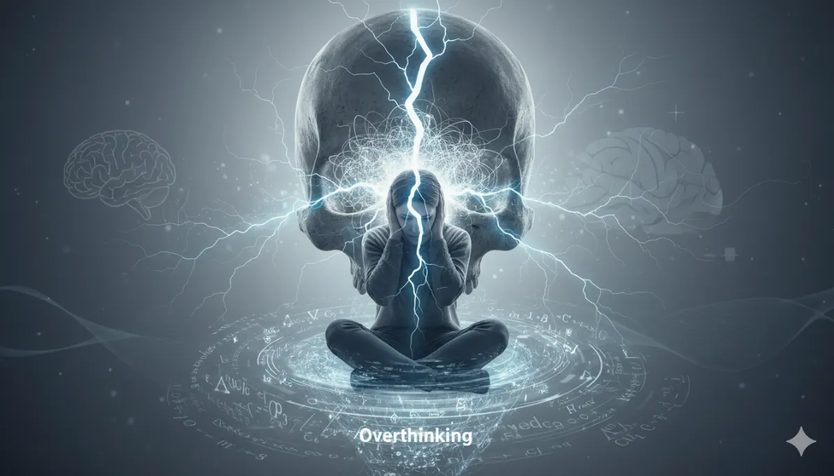 زندانی در جمجمه خود: راهنمای نهایی برای خاموش کردن «صدای مزاحم» در سر و درمان علمی نشخوار فکری (Overthinking)