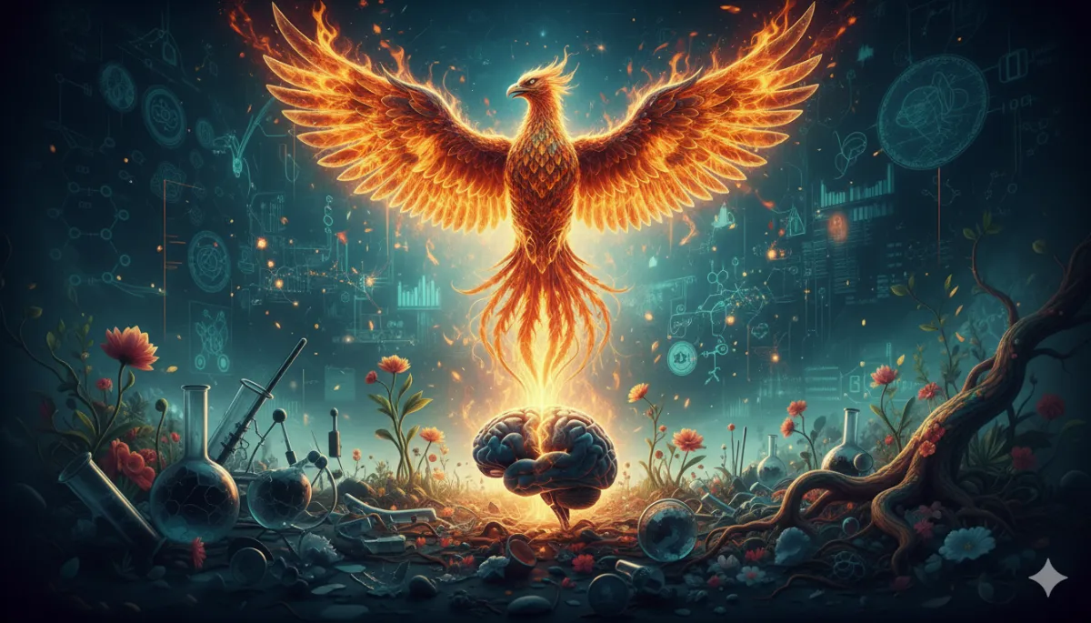 هنرِ ققنوس بودن: علمِ «پادشکنندگی» و اینکه چرا برخی افراد با ضربه خوردن قوی‌تر می‌شوند؟ (تحلیل بیولوژیک تاب‌آوری)