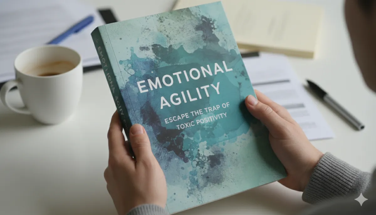 خطرناک‌ترین نصیحت دنیا: «مثبت باش!»؛ راهنمای علمی «چابکی هیجانی» (Emotional Agility) و رهایی از دامِ «مثبت‌اندیشی سمی»