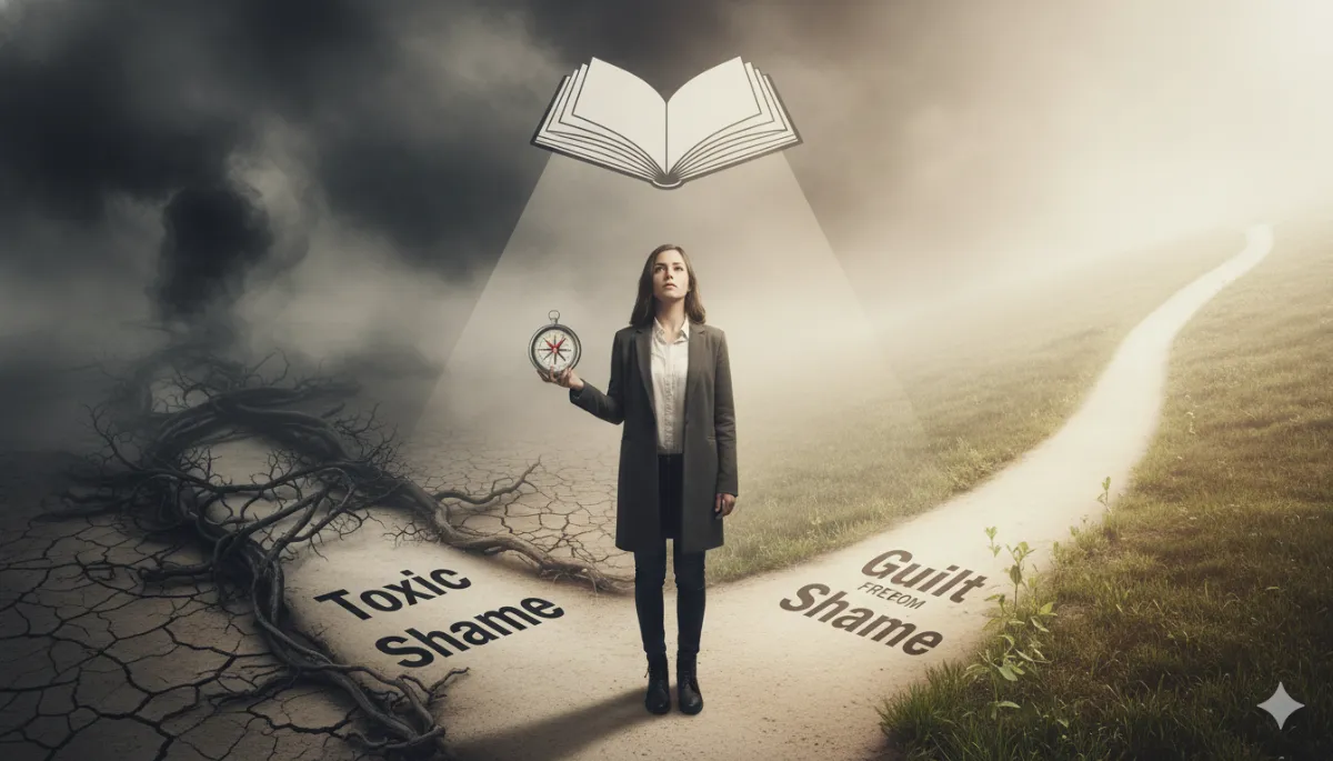 من اشتباه کردم یا «من اشتباه هستم»؟ راهنمای جامع رهایی از «شرم سمی» (Toxic Shame) و تفاوت حیاتی آن با احساس گناه